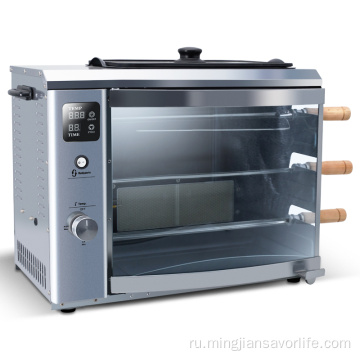 Многофункциональная электрическая тостерная печь с роликовым выпечкой, 38 л